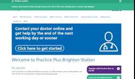 
							         Practice Plus Brighton Station | Practice Plus is designed to serve ...								  
							    
