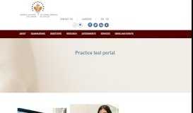 
							         Practice test portal | News Tags | Medical Council of Canada								  
							    