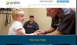 
							         Prairie Family Medicine: Primary Care Medical Office In Coeur d'Alene								  
							    