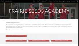 
							         Prairie Seeds Academy								  
							    