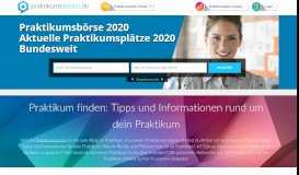 
							         Praktikumsbörse 2019 – Aktuelle Praktikumsplätze 2019 Bundesweit								  
							    