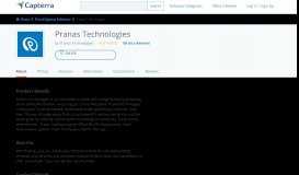 
							         Pranas Technologies Reviews and Pricing - 2019 - Capterra								  
							    