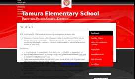 
							         Pre-enrollment - Miscellaneous - Tamura Elementary School								  
							    