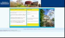 
							         pre-enrolment portal - University of Huddersfield								  
							    