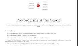 
							         Pre-Orders — Blue Hill Co-op								  
							    