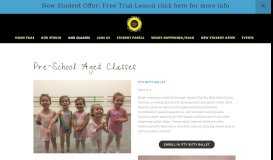 
							         Pre-School Aged Classes — Sunflower State Dance								  
							    