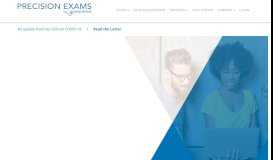 
							         Precision Exams: Professional Online Testing and Exam ...								  
							    