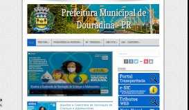 
							         Prefeitura Municipal de Douradina - PR								  
							    