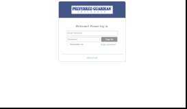 
							         Preferred Guardian Insurance Client Portal								  
							    