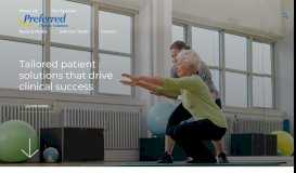 
							         Preferred Therapy - Our solutions. Your success.								  
							    