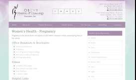 
							         Pregnancy - Obstetrics And Gynecology Associates, Inc								  
							    