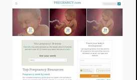 
							         Pregnancy Week by Week, Pregnancy Information ...								  
							    