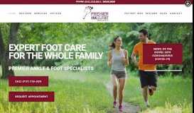 
							         Premier Ankle & Foot Specialists PC								  
							    