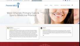 
							         Premier Family Sport Medicine & Primary Care in Ocoee Florida.								  
							    