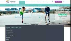 
							         Premier Sport - Information for parents and schools on Sports activities								  
							    