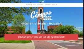
							         Premier Student Housing - The Campus Edge - Home								  
							    