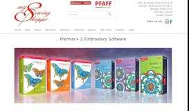 
							         Premier+2 Embroidery Software | My Sewing Shoppe ...								  
							    
