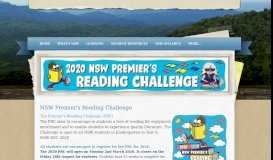 
							         Premier's Reading Challenge - HPS Library - Weebly								  
							    