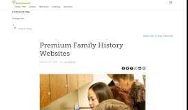 
							         Premium Family History Websites • FamilySearch								  
							    