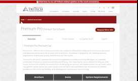 
							         Premium Pro Premium Tax Software - TriTech								  
							    