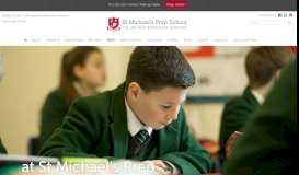 
							         Prep Maths | St Michaels School								  
							    
