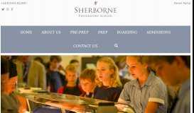 
							         Prep School Day | Sherborne Preparatory School								  
							    