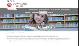 
							         Prep School | Prep School Portal | Downsend School								  
							    