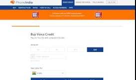 
							         Prepaid credit to call India 1.2¢/min | PhoneIndia.com								  
							    