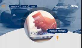 
							         Prepaid Portal | allpay								  
							    