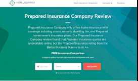
							         Prepared Insurance Company Review & Complaints								  
							    