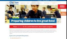 
							         Preparing children to live great lives! » Clayton Youth Enrichment								  
							    