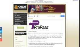 
							         PrePass, Owner-Operator Independent Drivers Association								  
							    