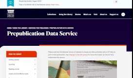 
							         Prepublication Data Service | National Library of Australia								  
							    