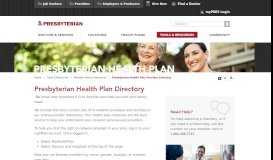 
							         Presbyterian Health Plan Provider Directory - Presbyterian Healthcare ...								  
							    
