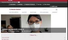 
							         Presbyterian Healthcare Services: Health Insurance & Hospitals New ...								  
							    