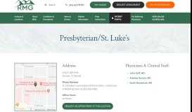 
							         Presbyterian/St. Luke's | Rocky Mountain Gastroenterology								  
							    