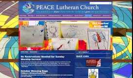 
							         Preschool - Peace Lutheran Church								  
							    