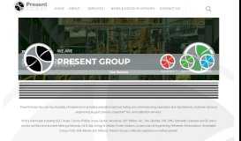 
							         Present Group: Industry Leader | Powertech, Precise, Seamless								  
							    