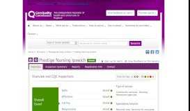 
							         Prestige Nursing Ipswich - CQC								  
							    