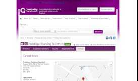 
							         Prestige Nursing Norwich - CQC								  
							    