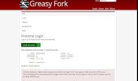 
							         Pretome Login - Greasy Fork								  
							    