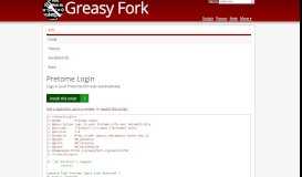 
							         Pretome Login - Source code - Greasy Fork								  
							    