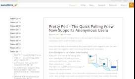 
							         Pretty Poll – The Quick Polling iView Now Supports Anonymous Users								  
							    