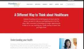 
							         Preventative Health Care Services for Members | Marathon Health								  
							    