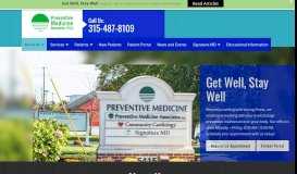 
							         Preventive Medicine Associates, PLLC | Camillus, NY | Health Care								  
							    