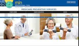 
							         Preventive Services Chart | Medicare Learning Network ... - CMS.gov								  
							    