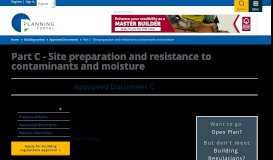 
							         Previous editions | Part C - Site preparation and ... - Planning Portal								  
							    