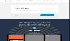 
							         Prezi Lite Editor by Prezi Inc. - AppAdvice								  
							    