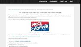 
							         Price Chopper Direct Connect - Survey For Customers								  
							    