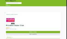 
							         Priceline Sister Club | ProductReview.com.au								  
							    